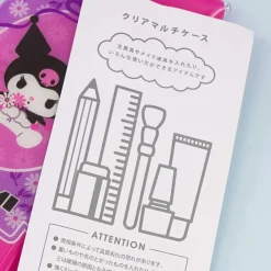 Kuromi Showa Retro Series Clear Multi-Case