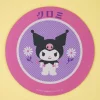 Kuromi Showa Retro Series Round Mouse Pad