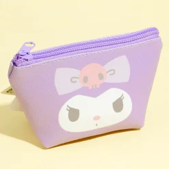 Kuromi Skull Ribbon Mini Boat Pouch
