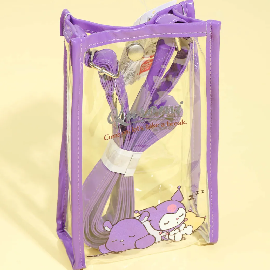 Kuromi Sleepy Shoulder Pouch