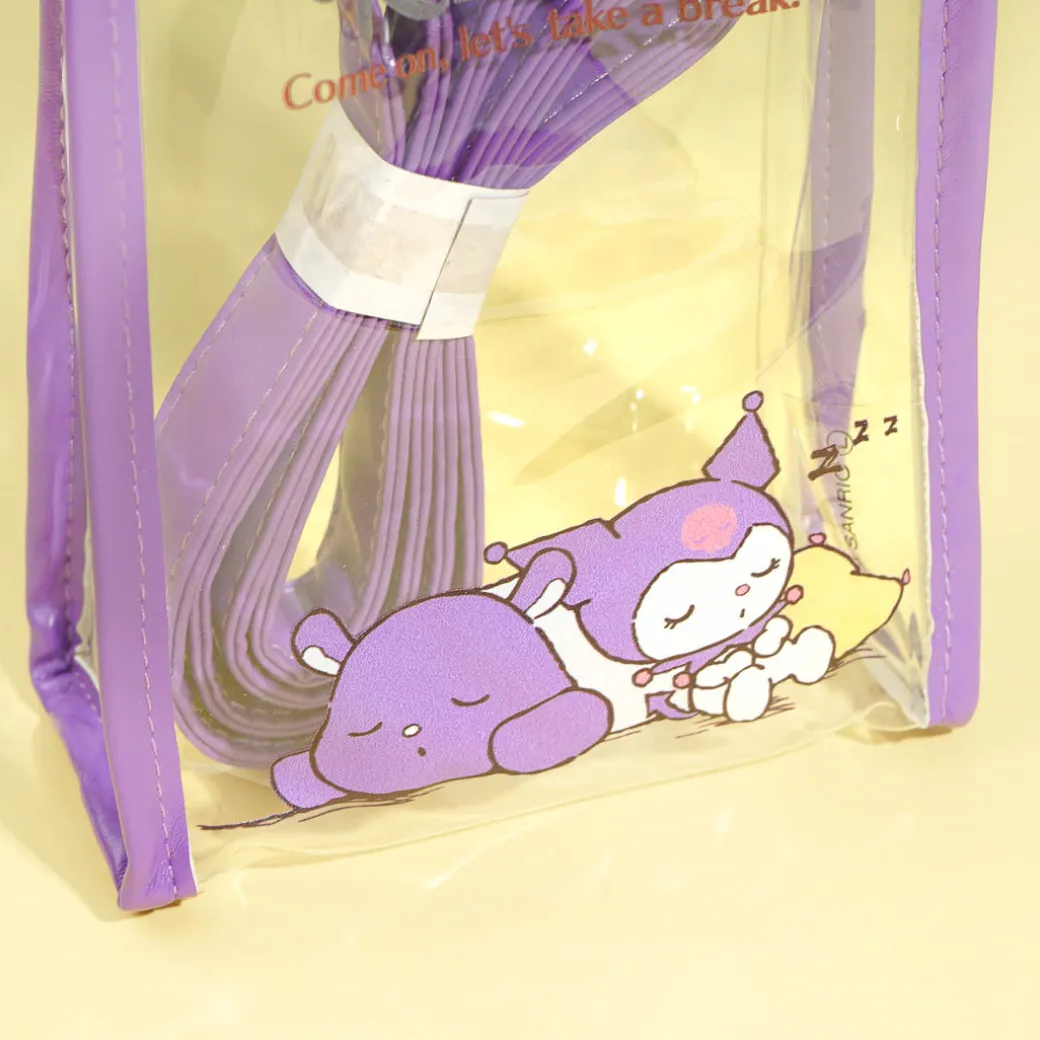 Kuromi Sleepy Shoulder Pouch