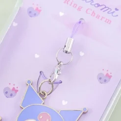 Kuromi Smartphone Ring Charm