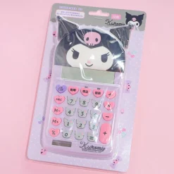 Kuromi Solar & Battery-Powered Calculator