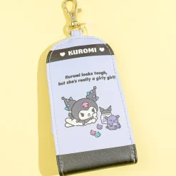 Kuromi Sound Trip Key Case With Reel