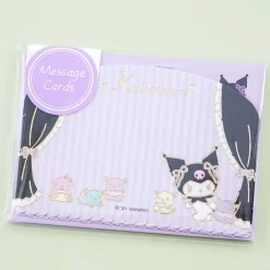 Kuromi Stage Message Card Set