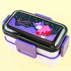 Kuromi Strawberry Bite Rectangular Bento Set