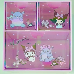 Kuromi Stylish Rainbow 2-Tier Drawer Chest