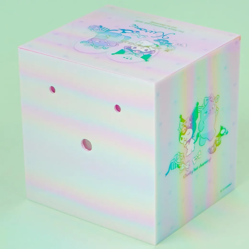 Kuromi Stylish Rainbow 2-Tier Drawer Chest