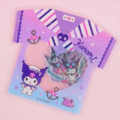 Kuromi Summer T-Shirt Case Sticker Set