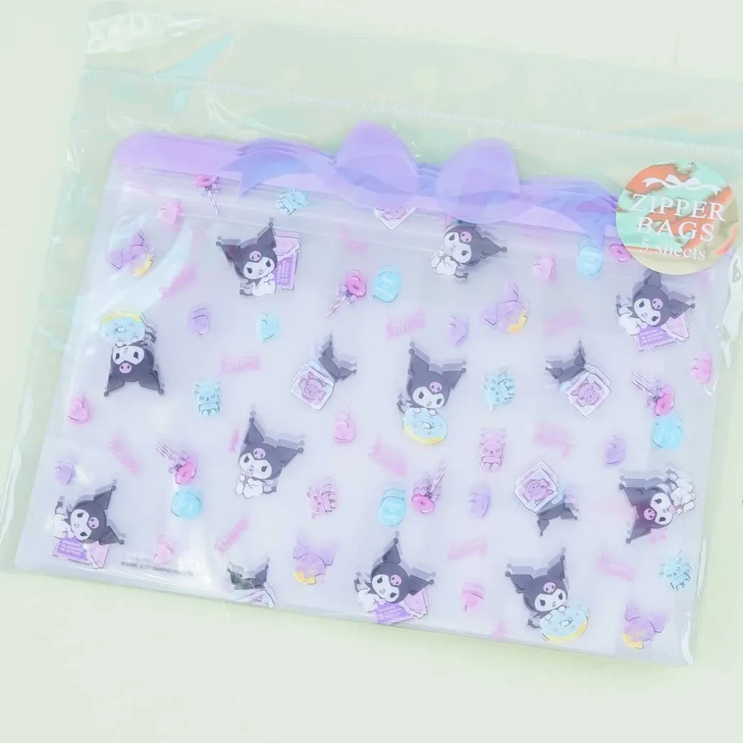 Kuromi Sweets Zipper Bag Set