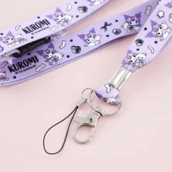 Kuromi Teddy Bear Lanyard