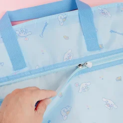 Kuromi Tiny Chum & Star Foldable Boston Bag