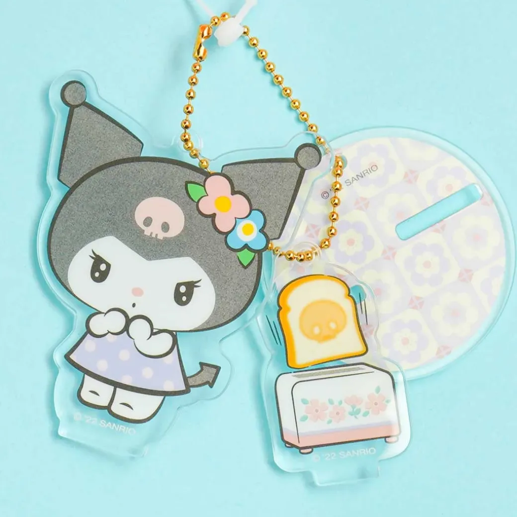 Kuromi Toaster Time Acrylic Stand & Charm