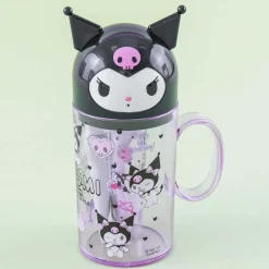 Kuromi Toothbrush Set With Cup