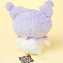 Kuromi Twinprism Heart Plushie - Purple / Medium