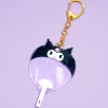Kuromi Uchiwa Fan Can Bagde Case