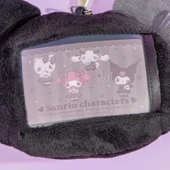 Kuromi Ururu Heart Plushie Pass Case