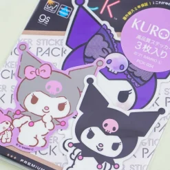 Kuromi Vinyl Die-Cut Sticker Pack