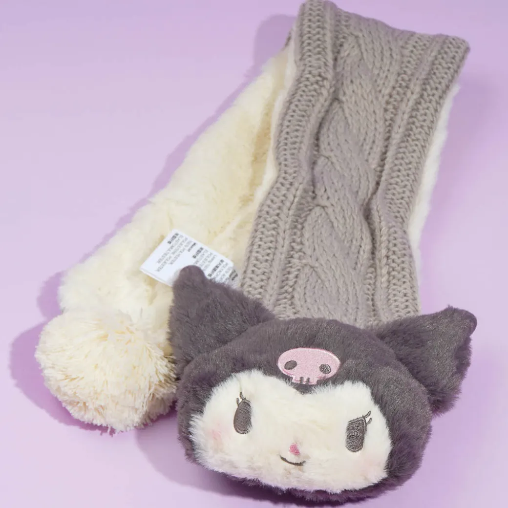 Kuromi Warm Knitted Scarf