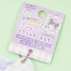 Kuromi 3-Way Acrylic Charm