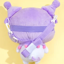 Kuromi 2-Way Plushie Sling Bag