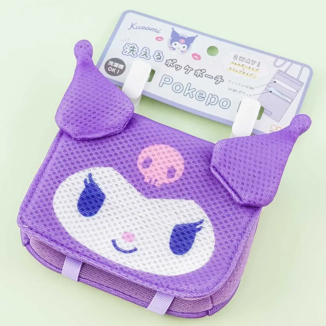 Kuromi 2-Way Pokepo Pocket Sling Pouch