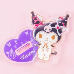 Kuromi 2-Way Ribbon Heart Stand