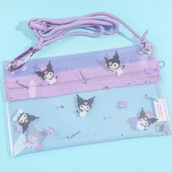 Kuromi 2-Way String Shoulder Clear Pouch