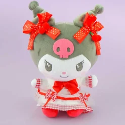 Kuromi White Cherry Dress Plushie - Mini