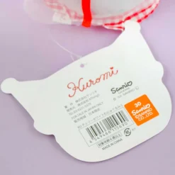 Kuromi White Cherry Dress Plushie - Mini