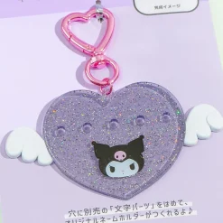 Kuromi Winged Heart Custom Charm