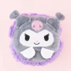Kuromi Wooly Macaron Pouch