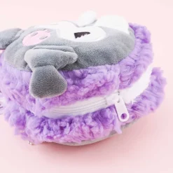 Kuromi Wooly Macaron Pouch