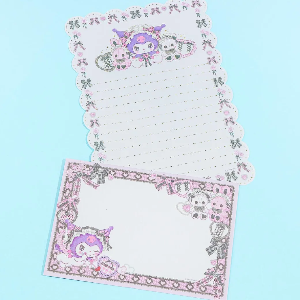 Kuromi x Amenomori Fumika Letter Set