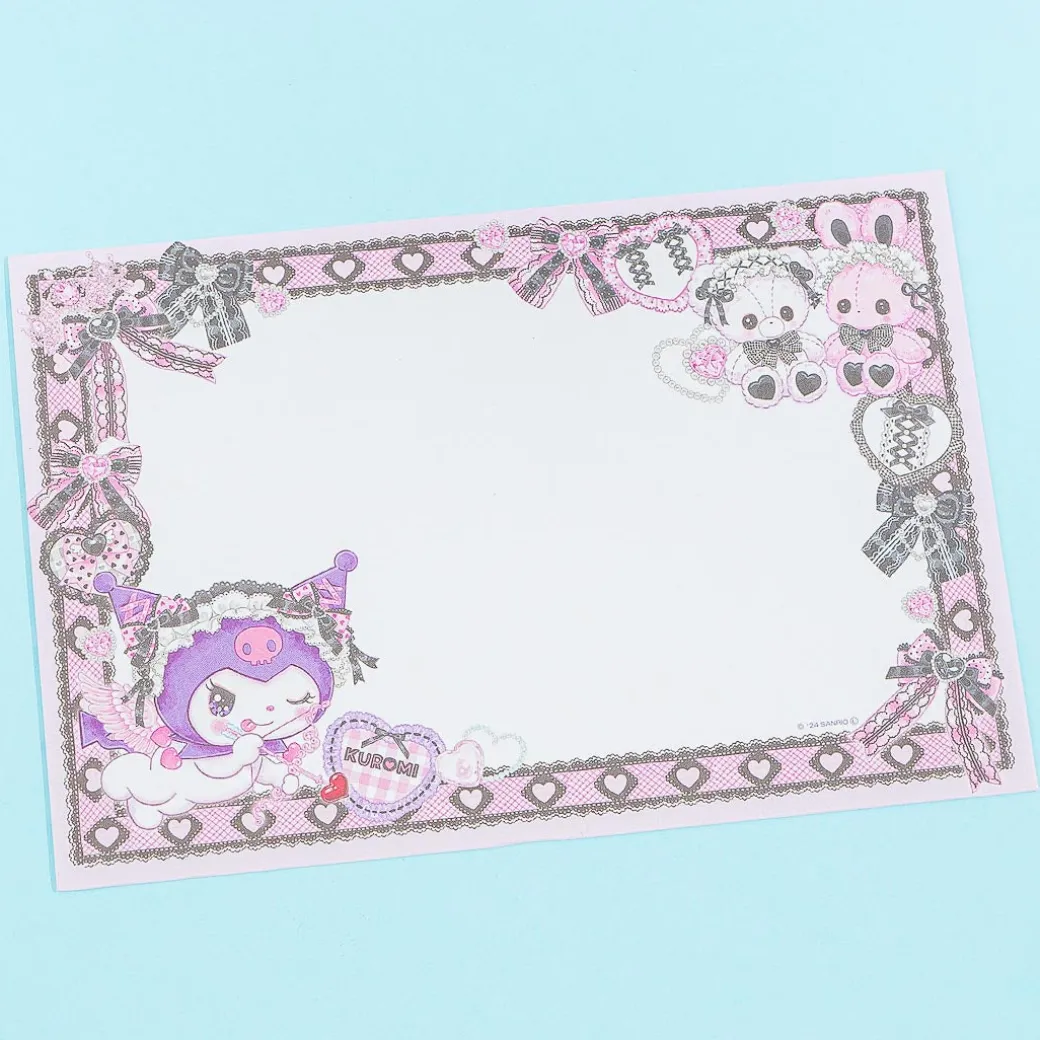 Kuromi x Amenomori Fumika Letter Set