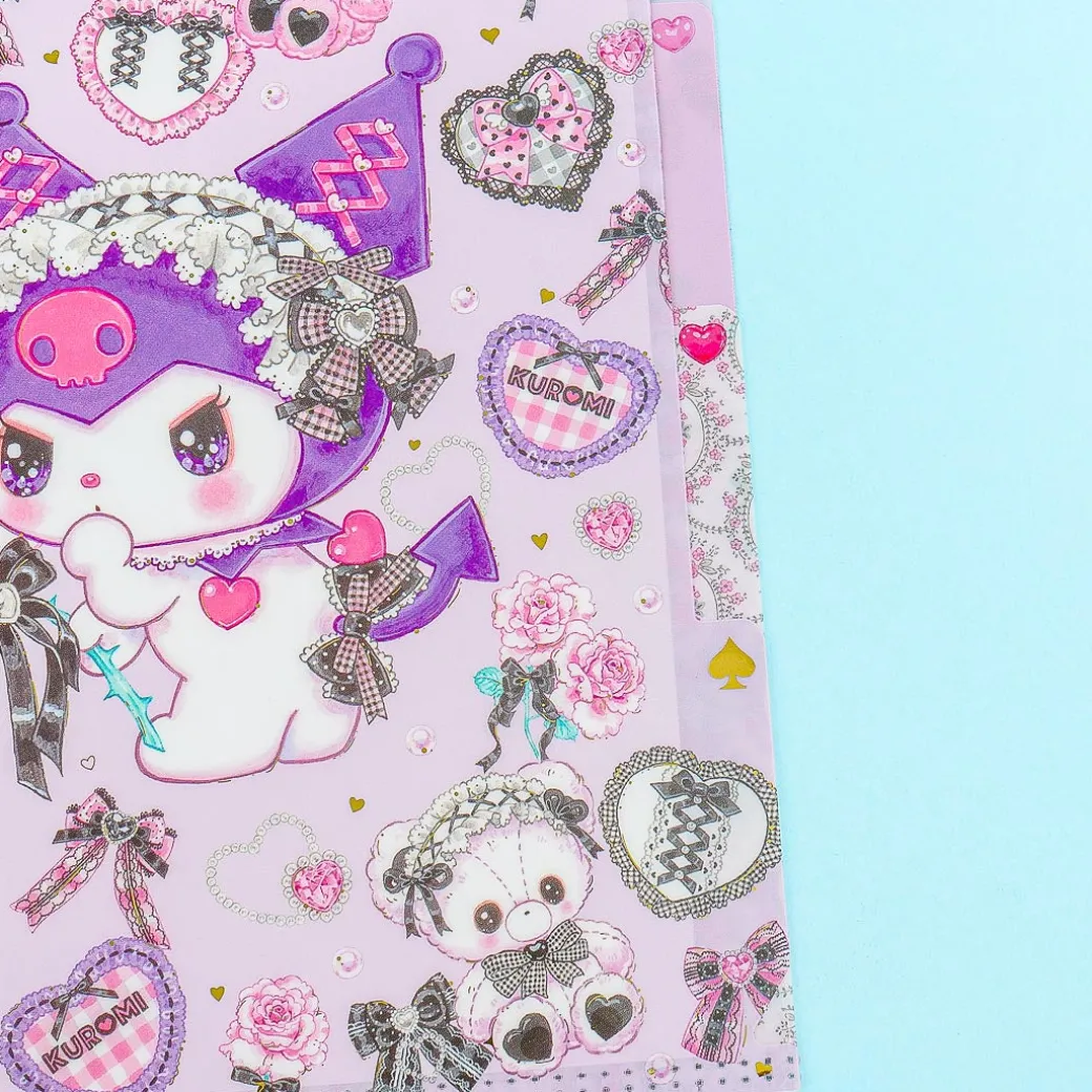 Kuromi x Amenomori Fumika A5 File Folder