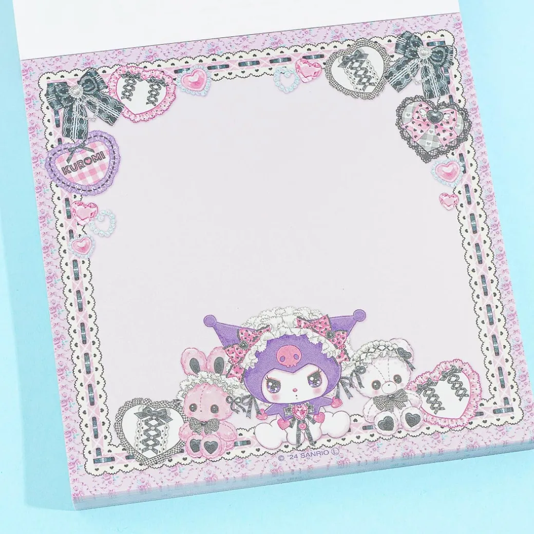 Kuromi x Amenomori Fumika Square Memo