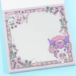 Kuromi x Amenomori Fumika Square Memo