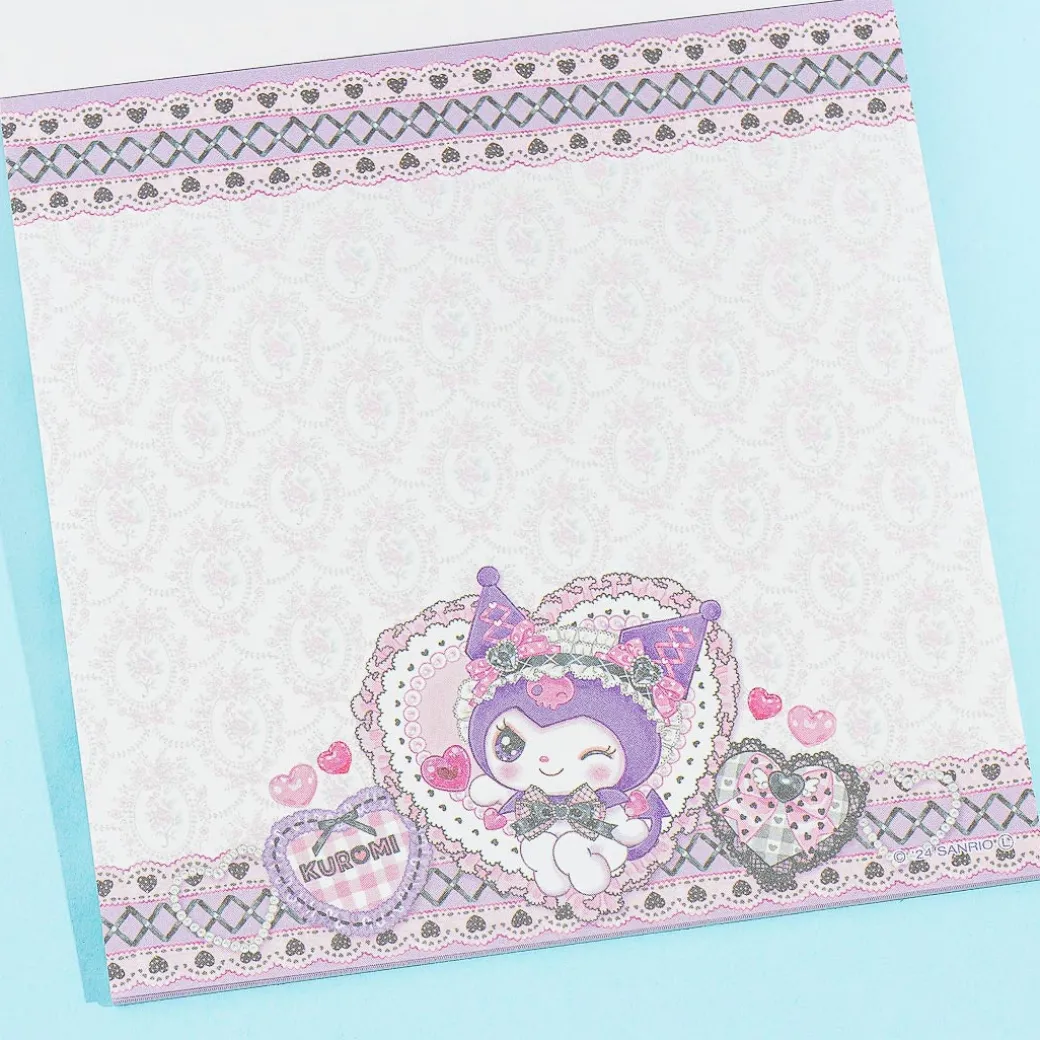 Kuromi x Amenomori Fumika Square Memo