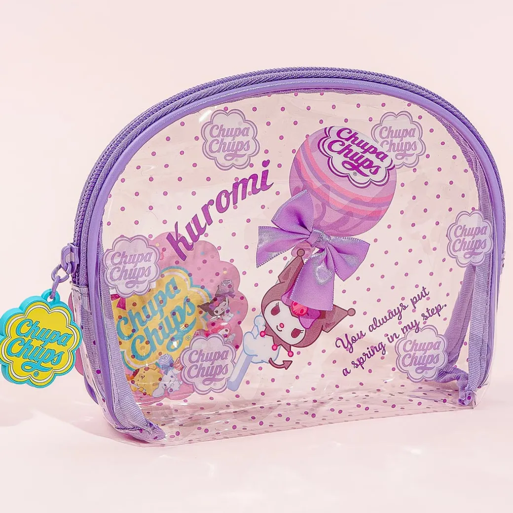 Kuromi x Chupa Chups Clear Pouch