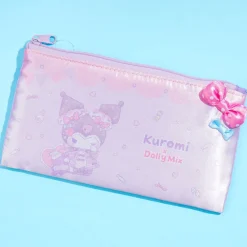 Kuromi x DOLLY MIX Shimmery Flat Pouch