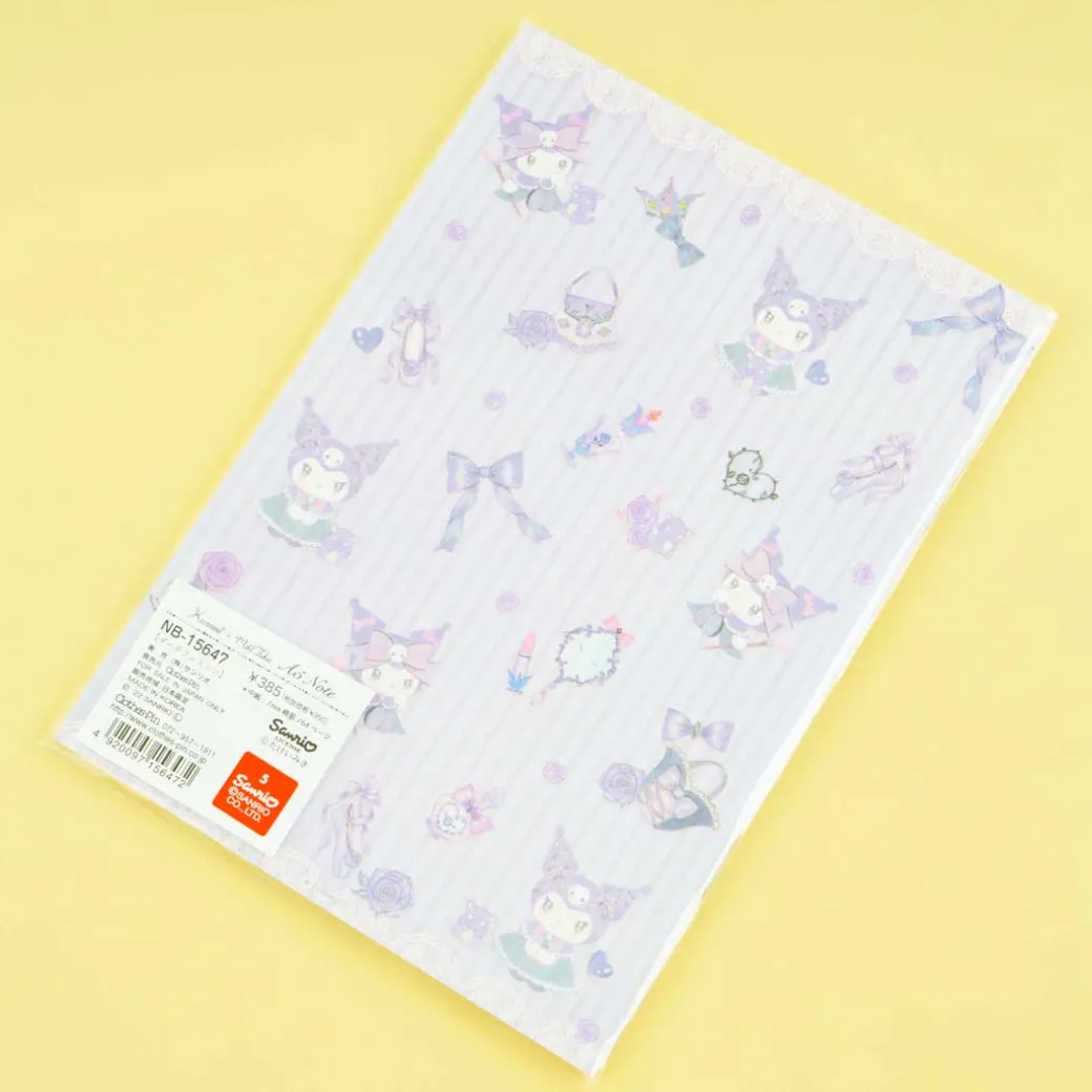 Kuromi x Miki Takei A5 Notebook