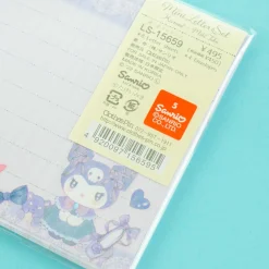 Kuromi x Miki Takei Mini Letter Set