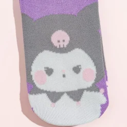 Kuromi x Mochi Mochi Panda Ankle Socks