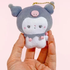 Kuromi x Mochi Mochi Panda Plush Charm
