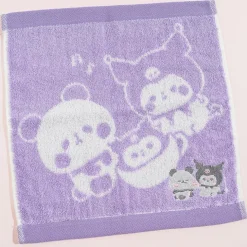 Kuromi x Mochi Mochi Panda Mini Towel