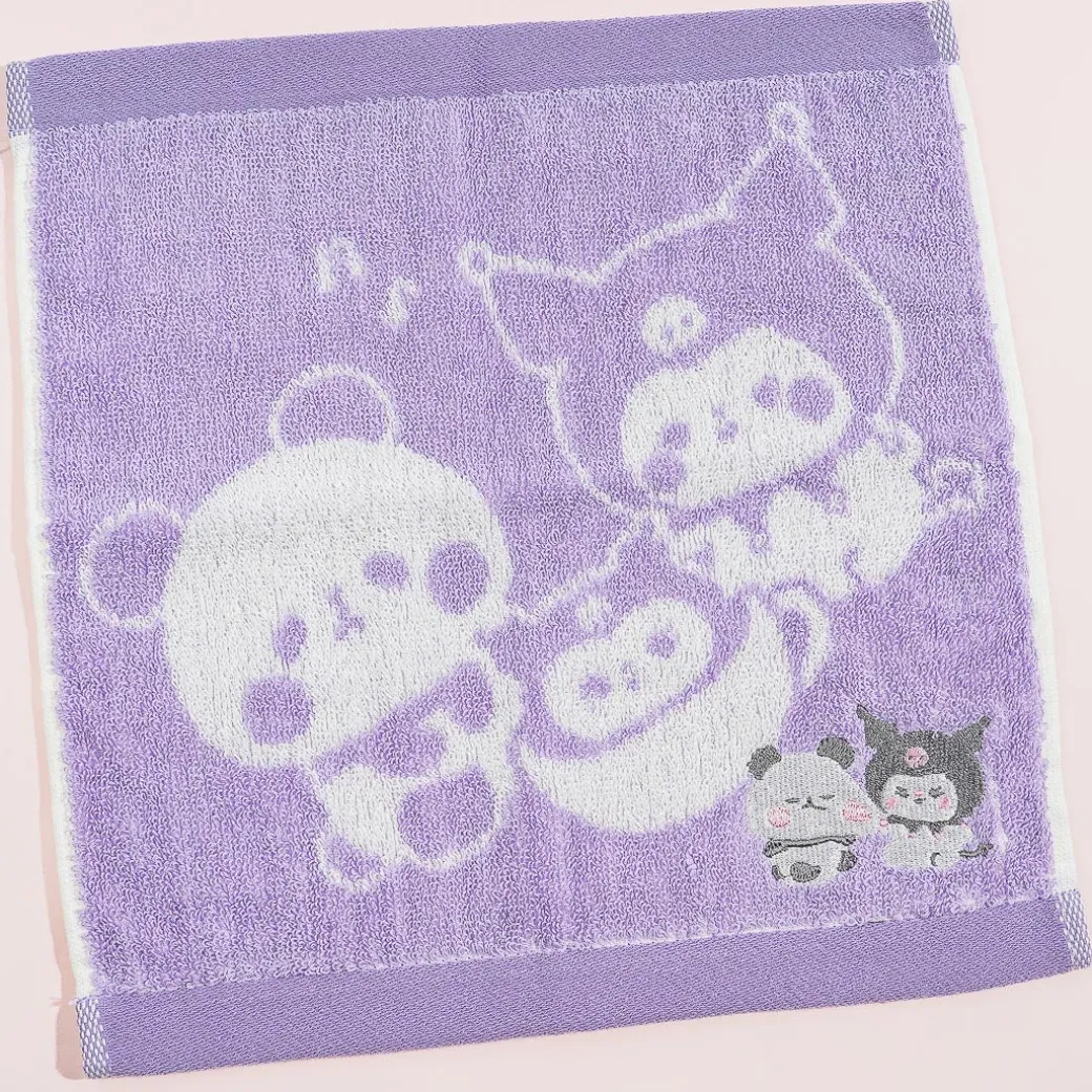 Kuromi x Mochi Mochi Panda Mini Towel