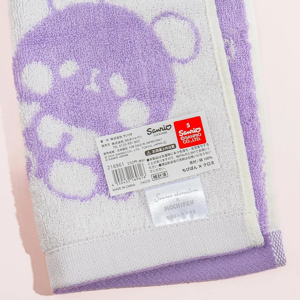 Kuromi x Mochi Mochi Panda Mini Towel