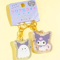 Kuromi x Obakenu Magnet Charm Set - 2 pcs
