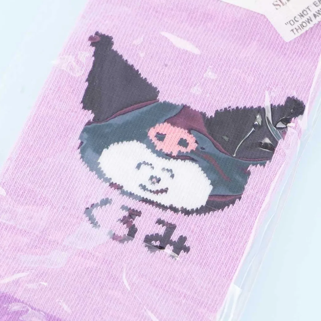Kuromi x Oekaki-San Series Ankle Socks